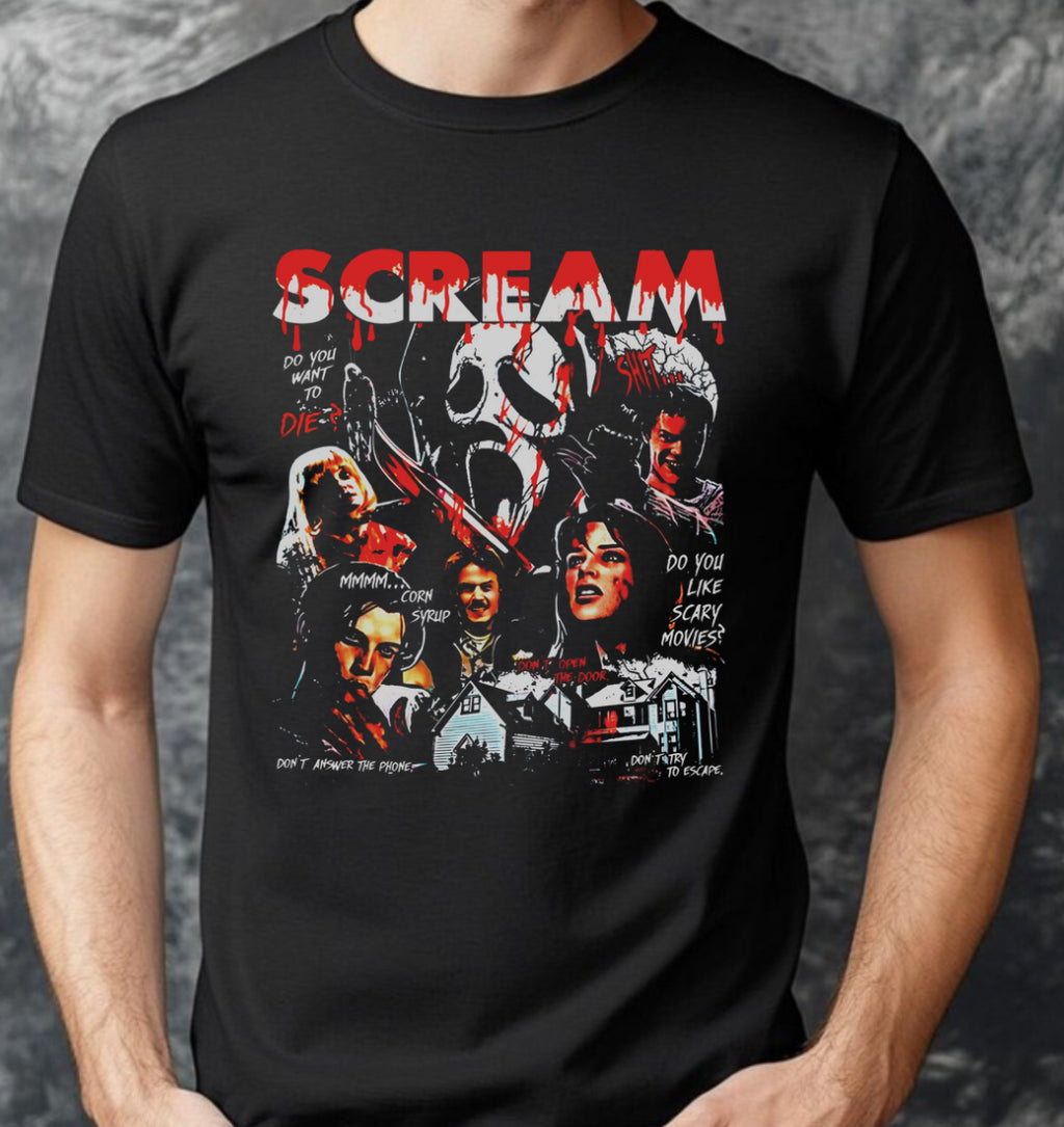 Scream Ghost Face Shirt